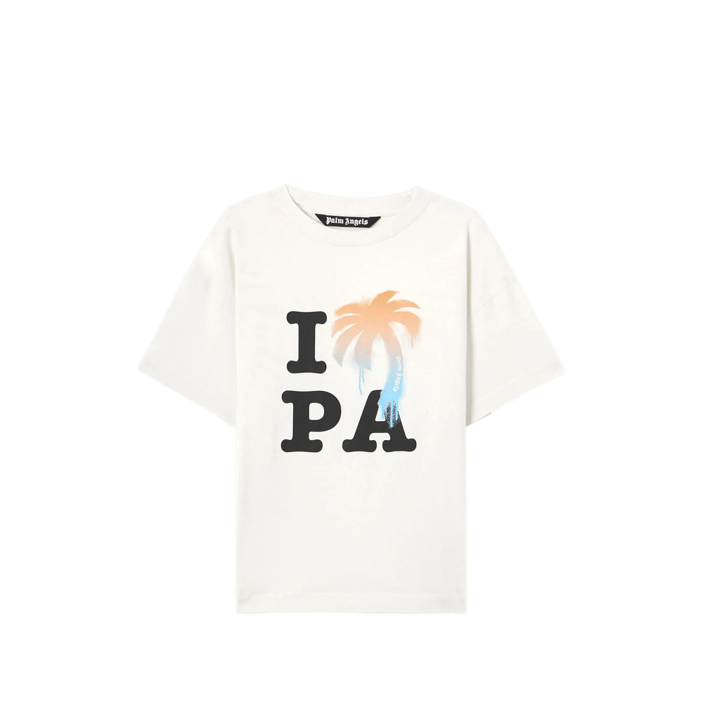 Palm Angels Neutrals T-Shirts & Vests - T-Shirts Men PALM ANGELS