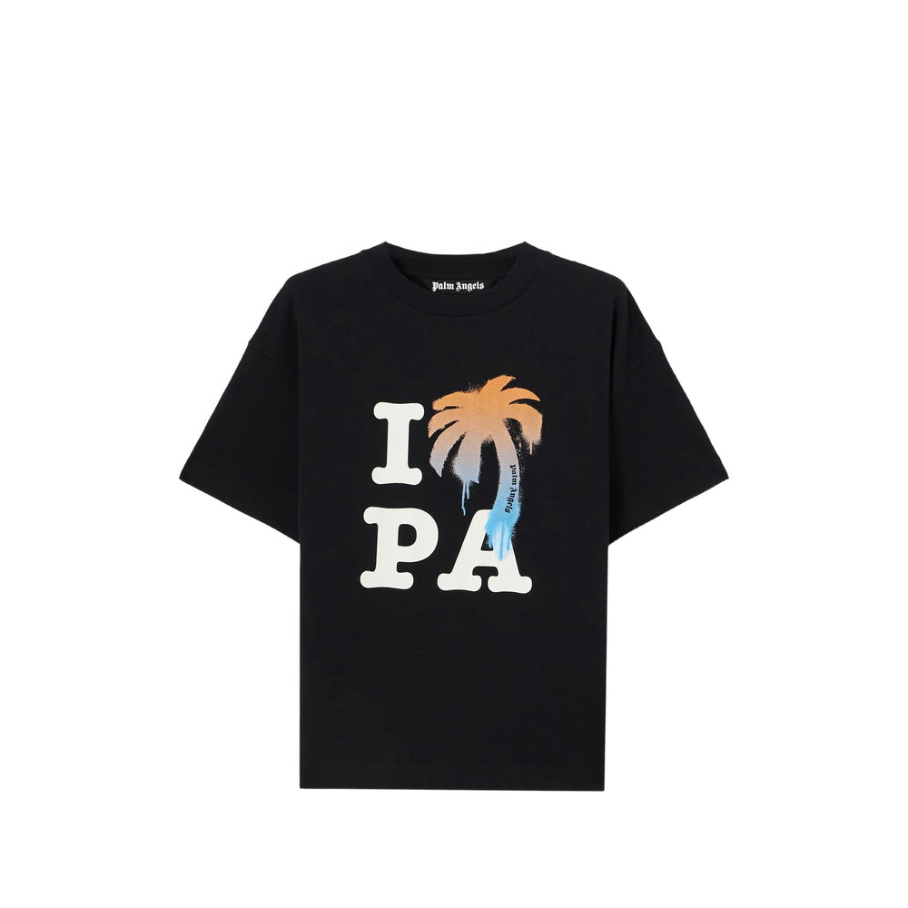 Palm Angels Black T-Shirts & Vests - T-Shirts Men PALM ANGELS