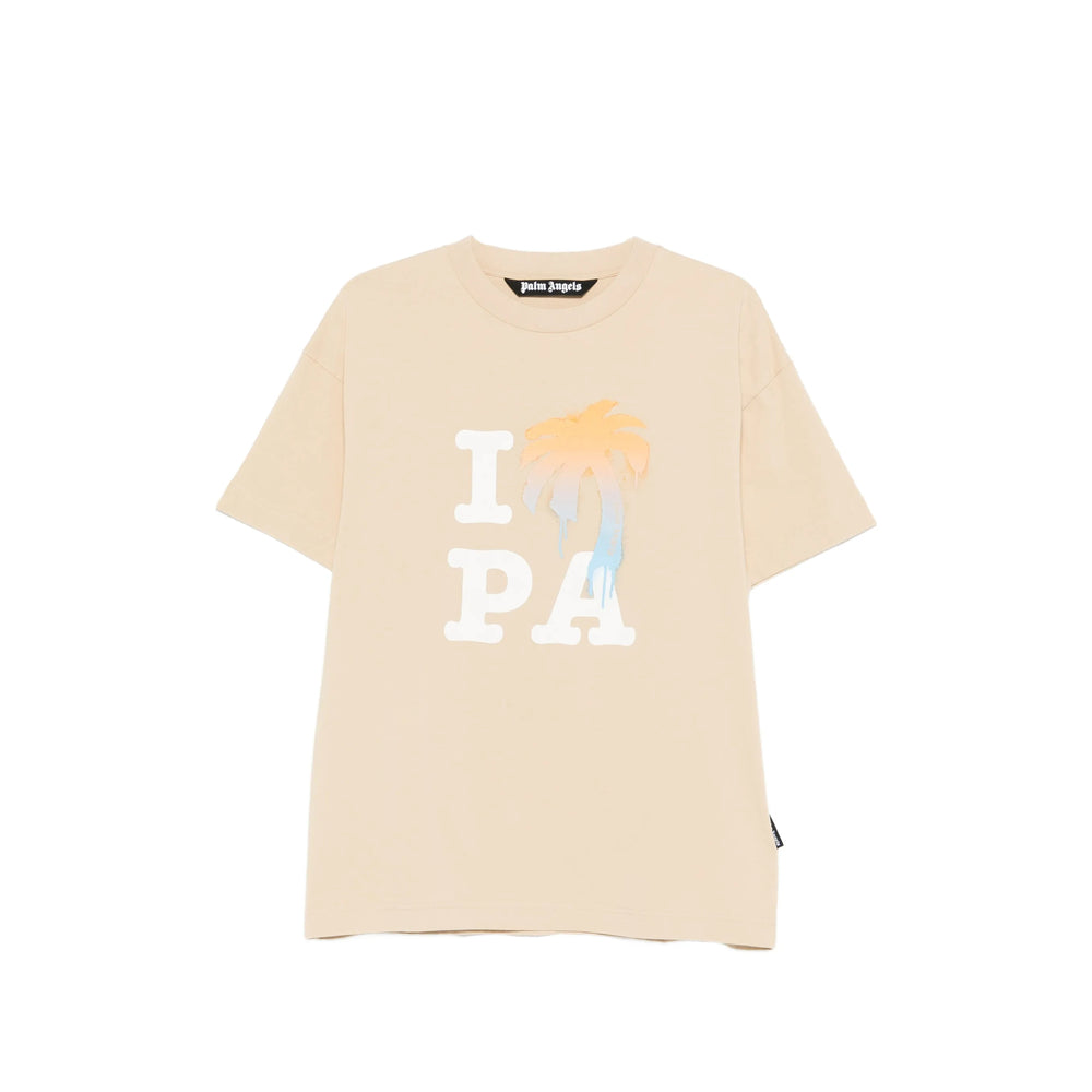 Palm Angels Neutrals T-Shirts & Vests - T-Shirts Men PALM ANGELS