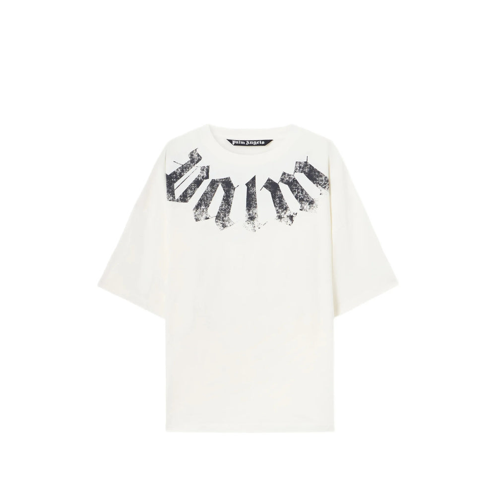 Palm Angels White T-Shirts & Vests - T-Shirts Men PALM ANGELS