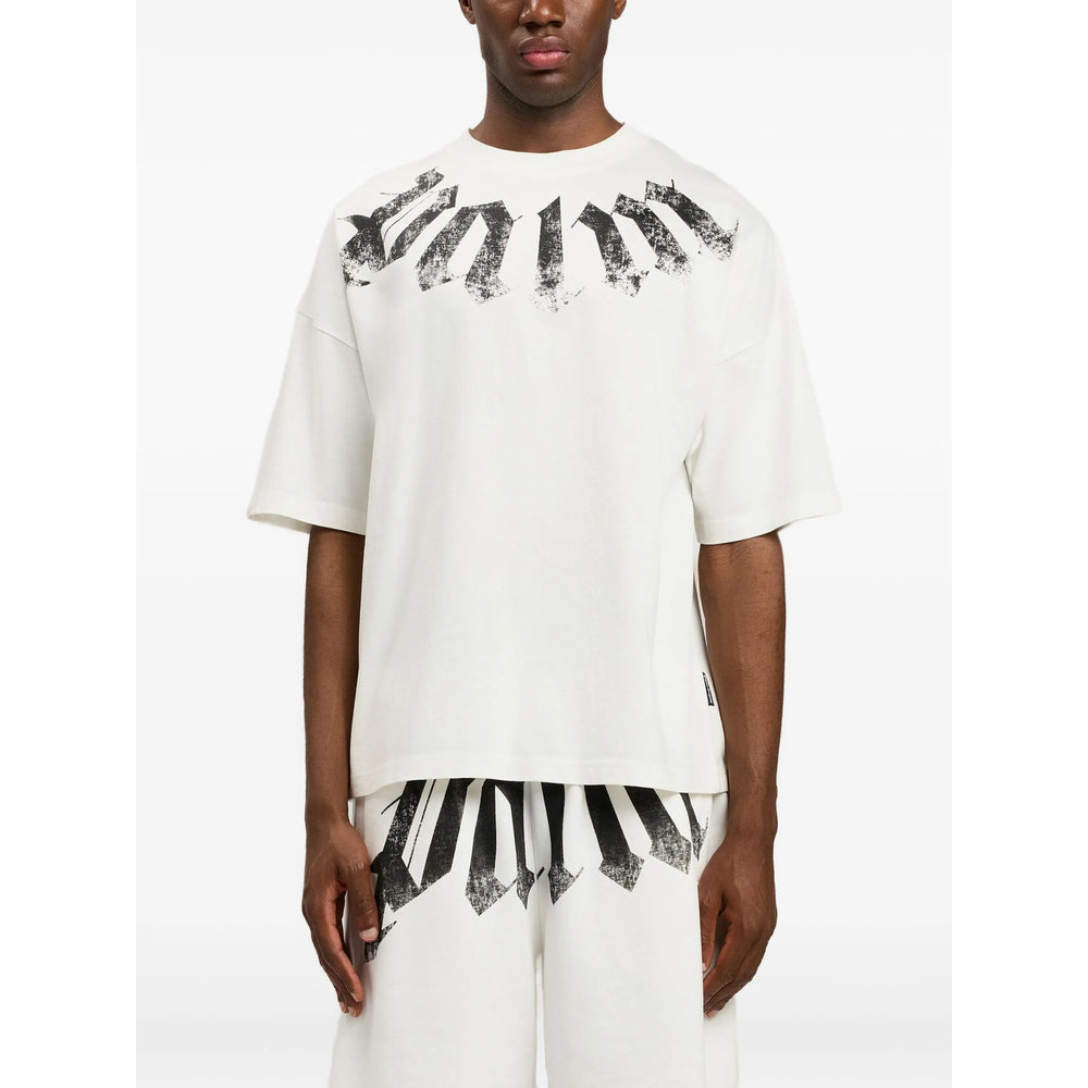 Palm Angels White T-Shirts & Vests - T-Shirts Men PALM ANGELS