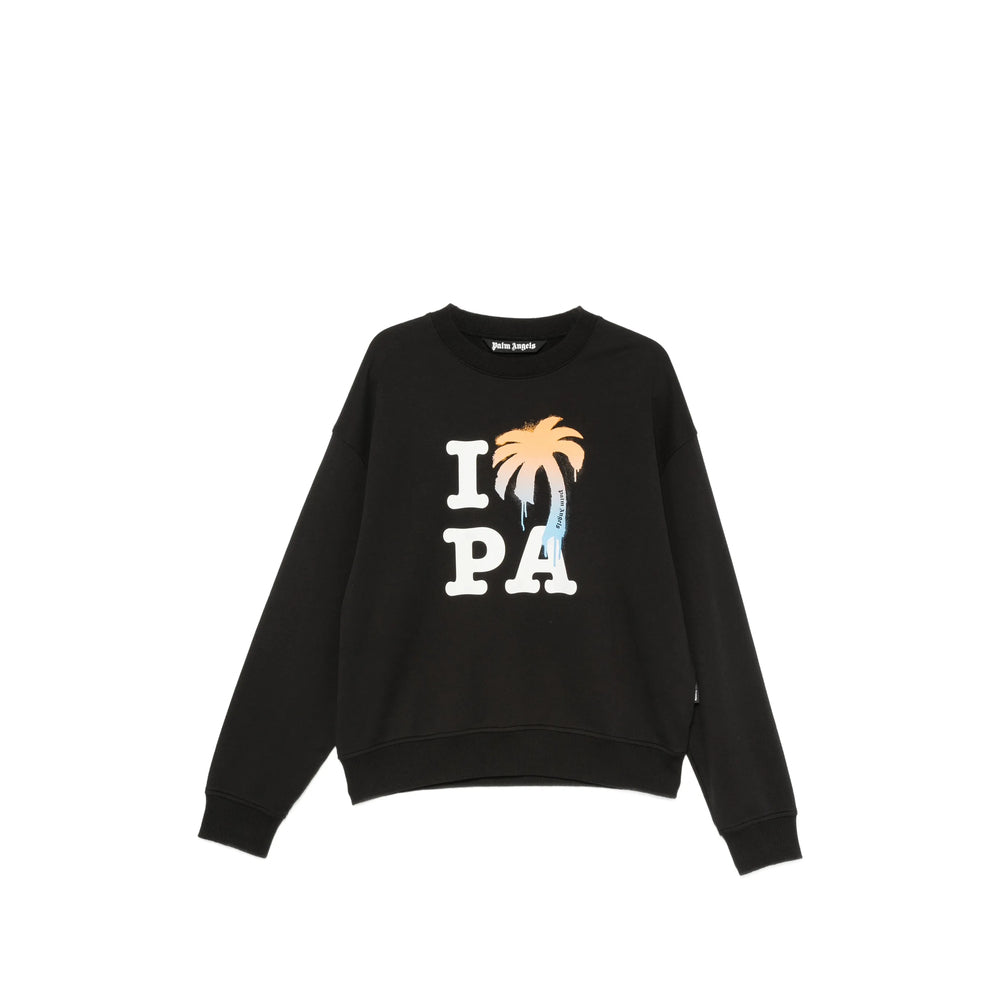 Palm Angels Black Sweaters & Knitwear - Sweatshirts Men