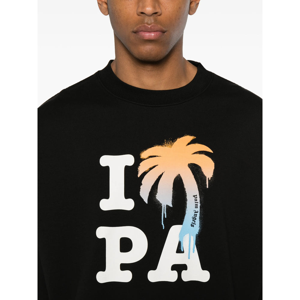 Palm Angels Black Sweaters & Knitwear - Sweatshirts Men