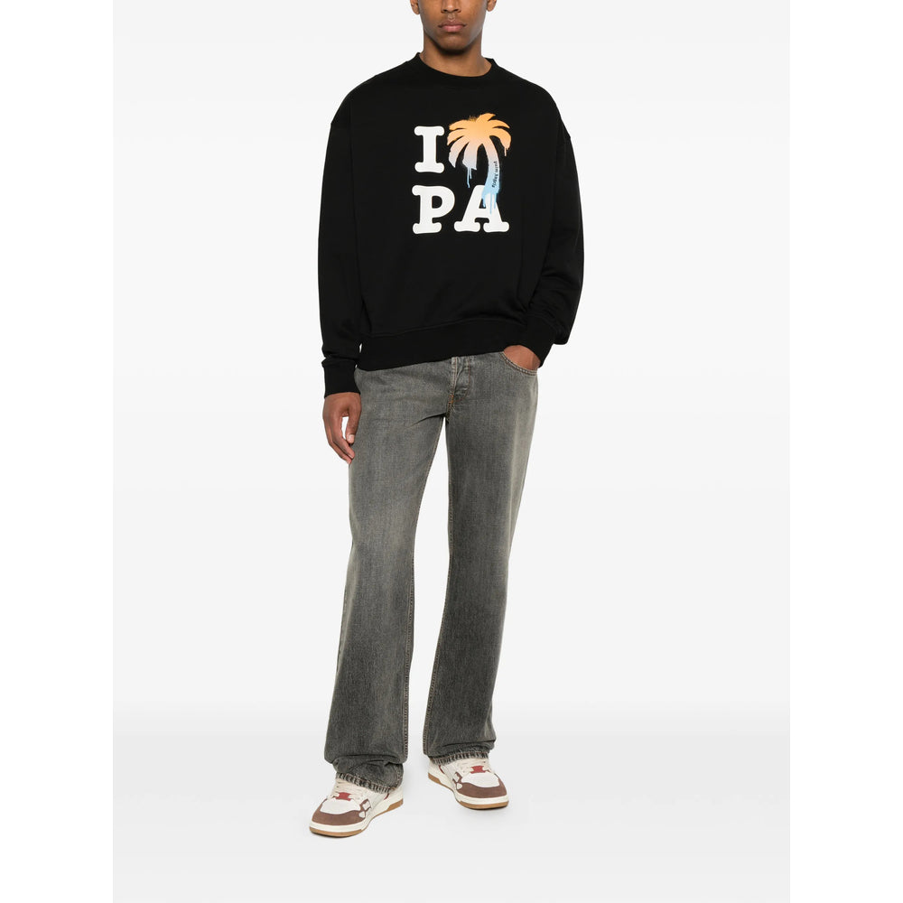 Palm Angels Black Sweaters & Knitwear - Sweatshirts Men