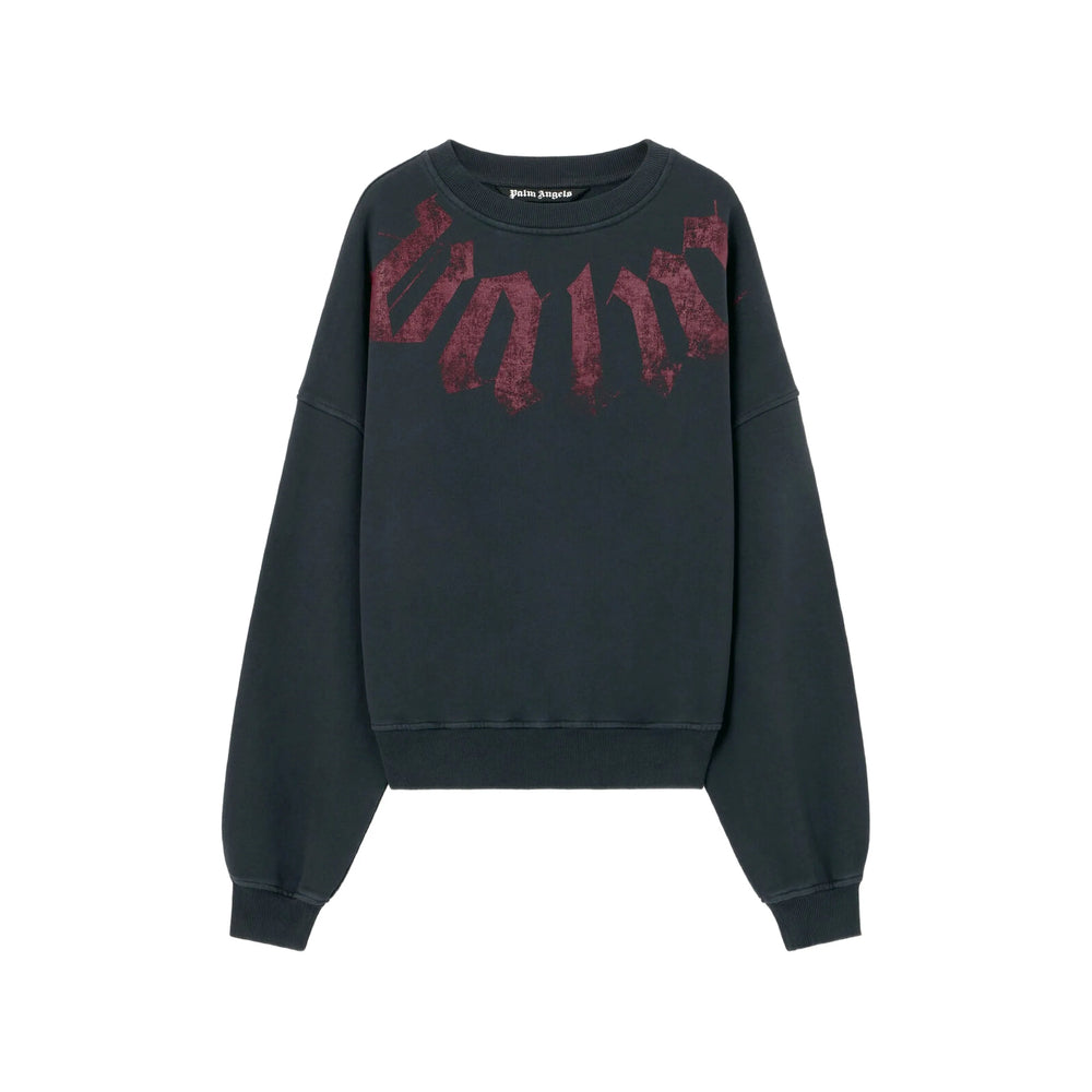 Palm Angels Black Sweaters & Knitwear - Sweatshirts Men PALM ANGELS