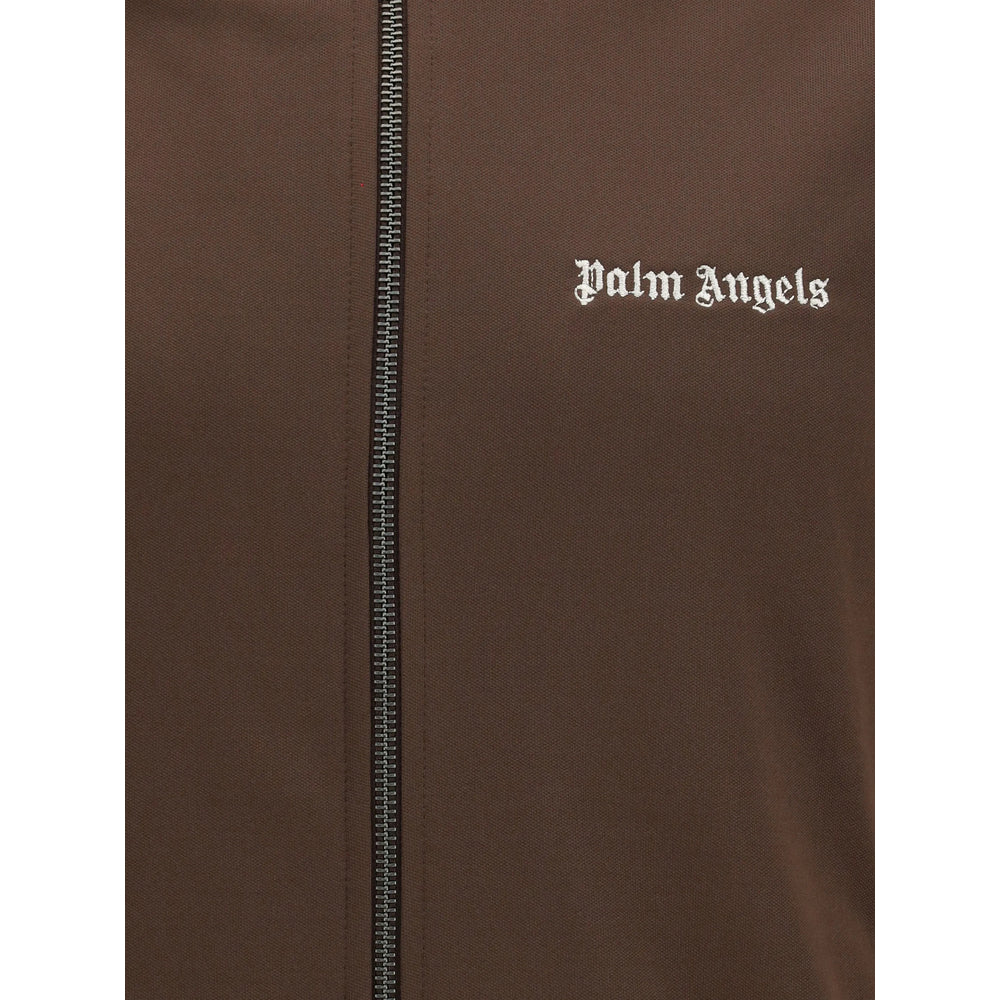 Palm Angels Brown Sweaters & Knitwear - Sweatshirts Men PALM ANGELS