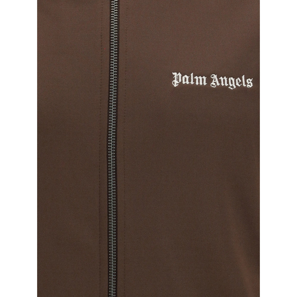 Palm Angels Brown Sweaters & Knitwear - Sweatshirts Men PALM ANGELS