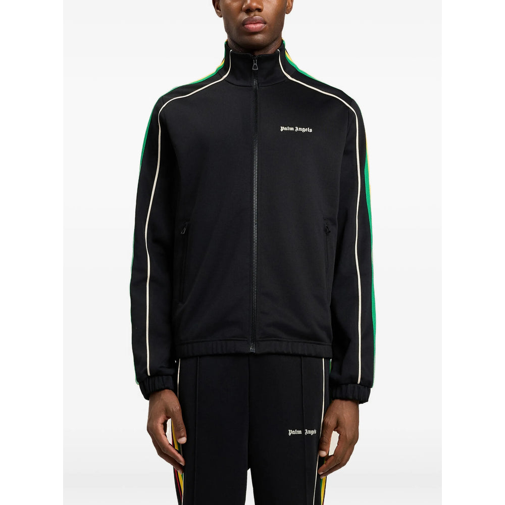 Palm Angels Black Sweaters & Knitwear - Sweatshirts Men PALM ANGELS