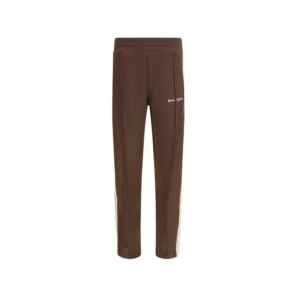 Palm Angels Brown Trousers - Track Pants Men PALM ANGELS