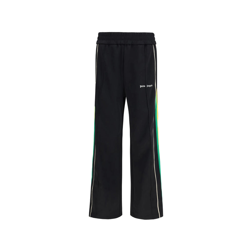 Palm Angels Black Trousers - Track Pants Men PALM ANGELS