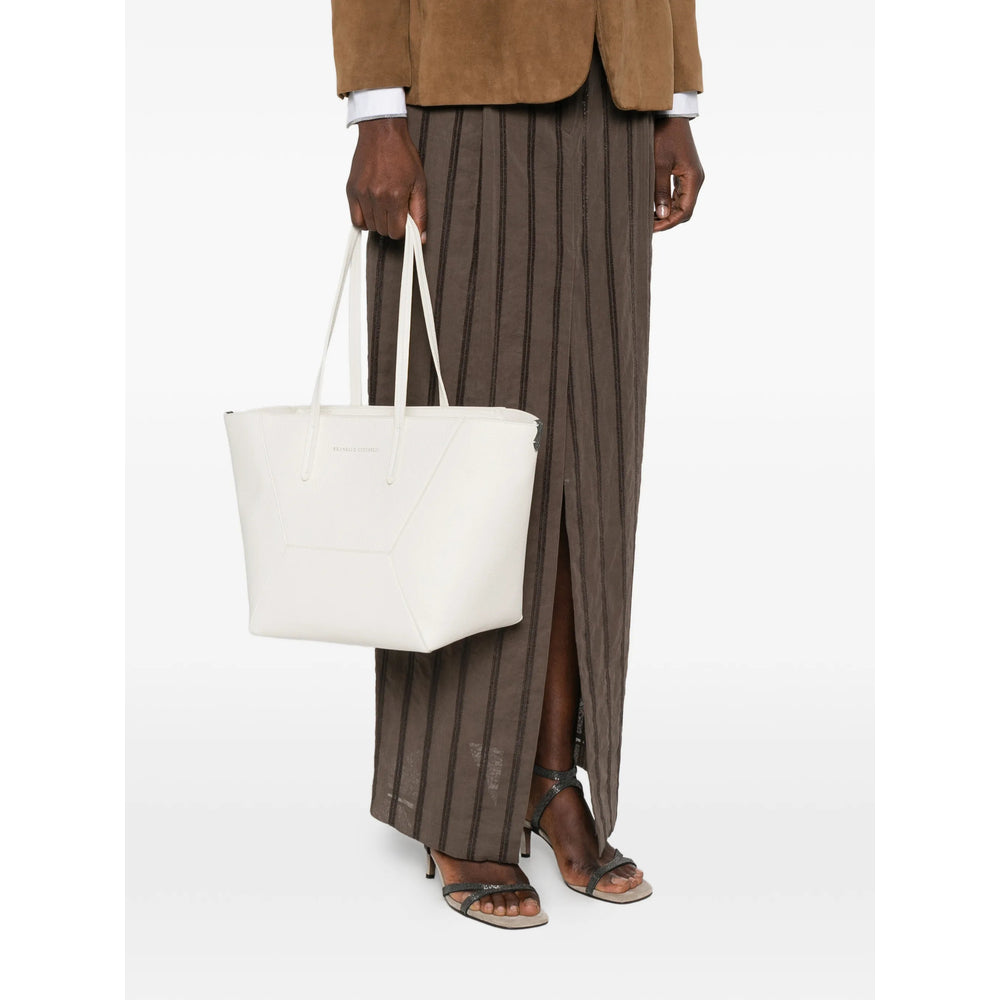 Brunello Cucinelli Neutrals Tote Bags Women BRUNELLO CUCINELLI