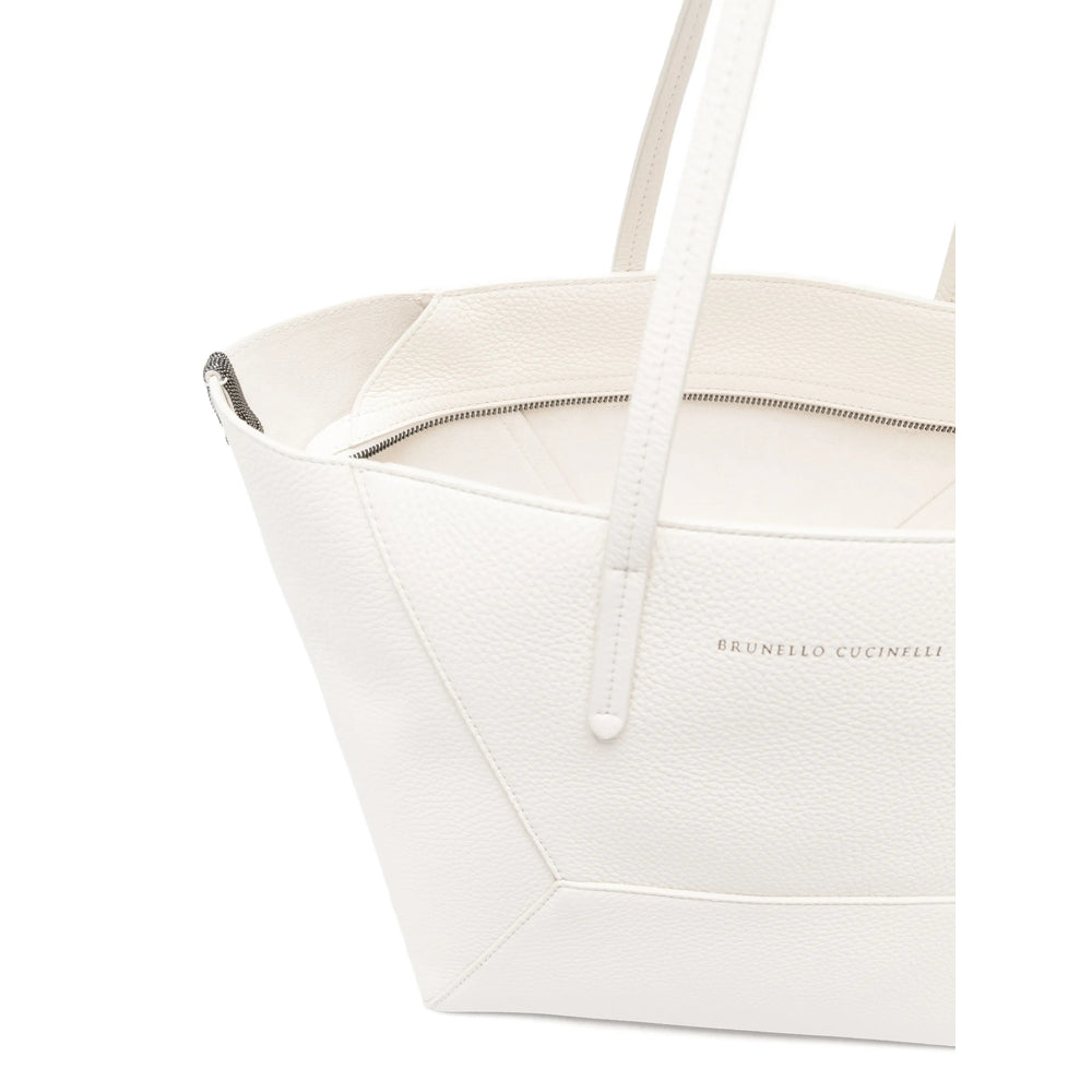 Brunello Cucinelli Neutrals Tote Bags Women BRUNELLO CUCINELLI