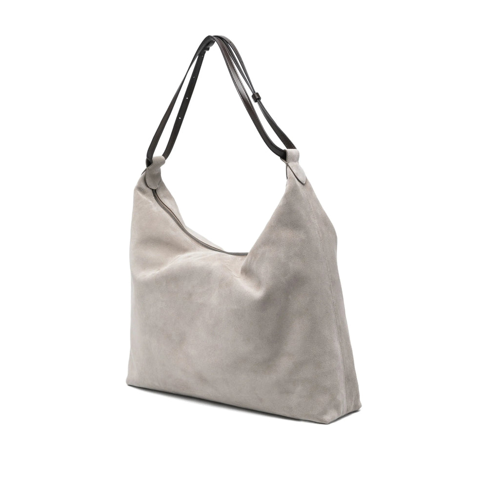 Brunello Cucinelli Grey Shoulder Bags Women BRUNELLO CUCINELLI