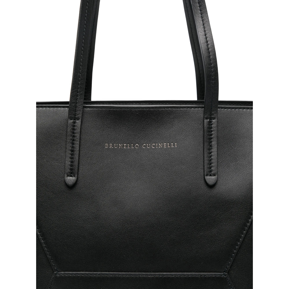 Brunello Cucinelli Black Tote Bags Women BRUNELLO CUCINELLI