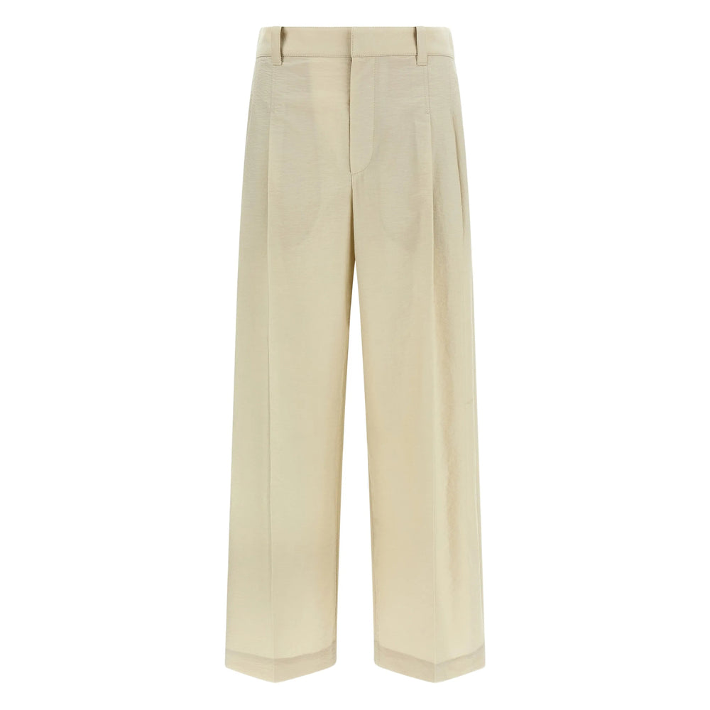 Brunello Cucinelli Neutrals Trousers - Tailored Trousers Women BRUNELLO CUCINELLI