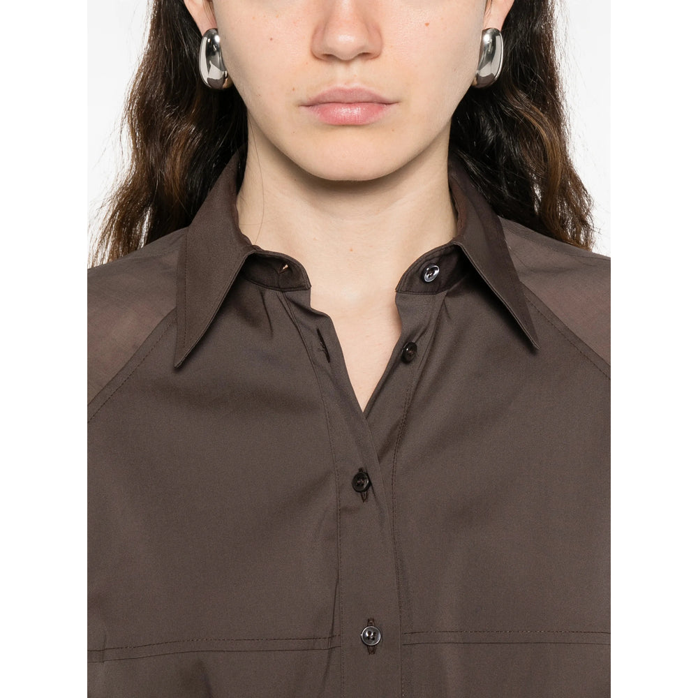 Brunello Cucinelli Brown Tops - Shirts Women BRUNELLO CUCINELLI