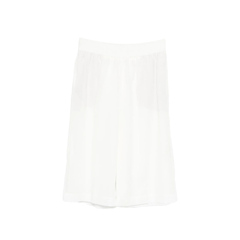 Brunello Cucinelli White Shorts - Knee-Length Shorts Women BRUNELLO CUCINELLI