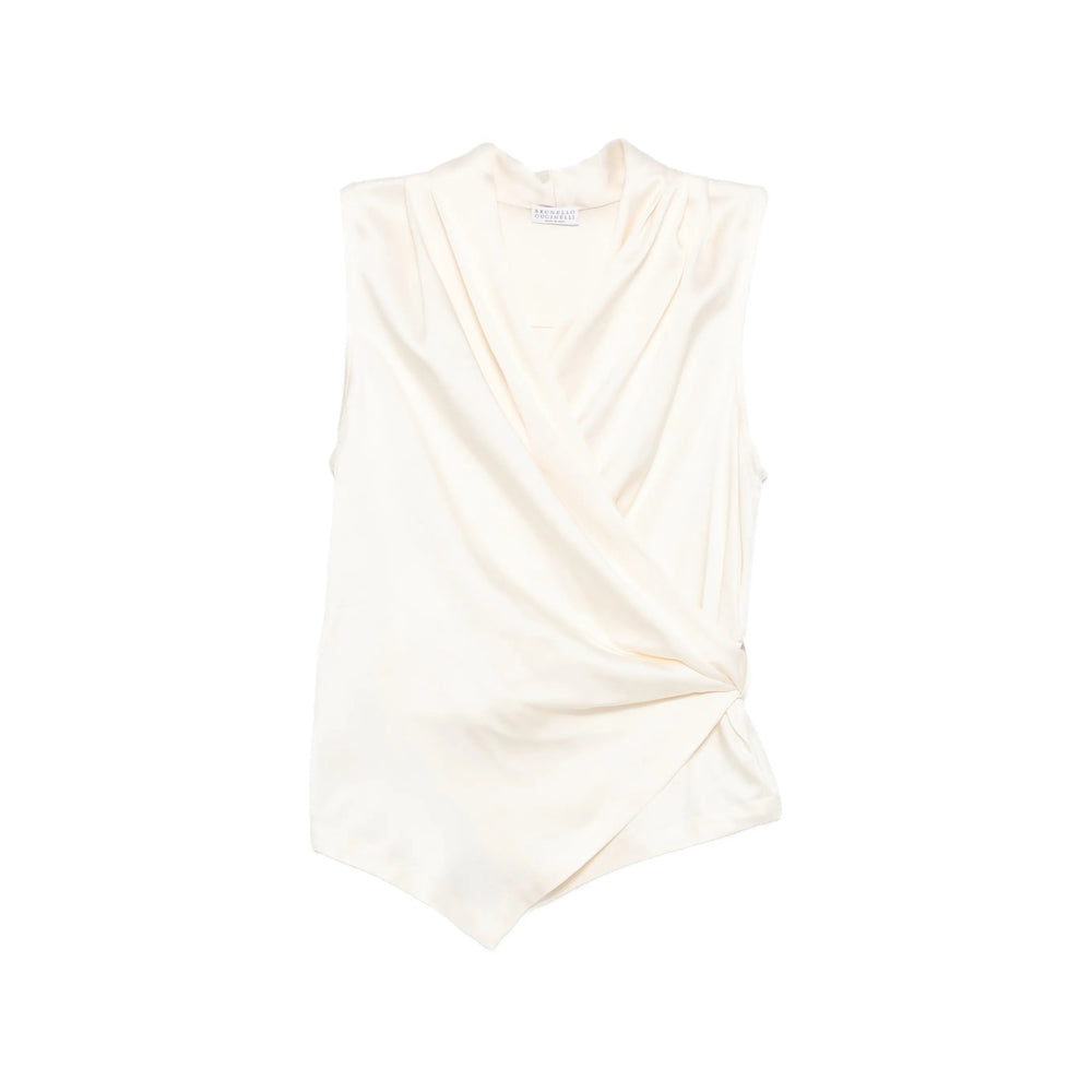 Brunello Cucinelli Neutrals Tops - Blouses Women BRUNELLO CUCINELLI