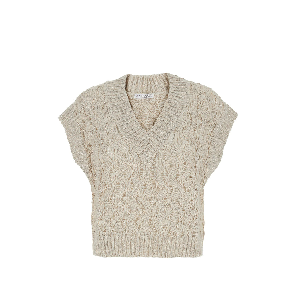 Brunello Cucinelli Neutrals Tops - Vests & Tank Tops Women BRUNELLO CUCINELLI