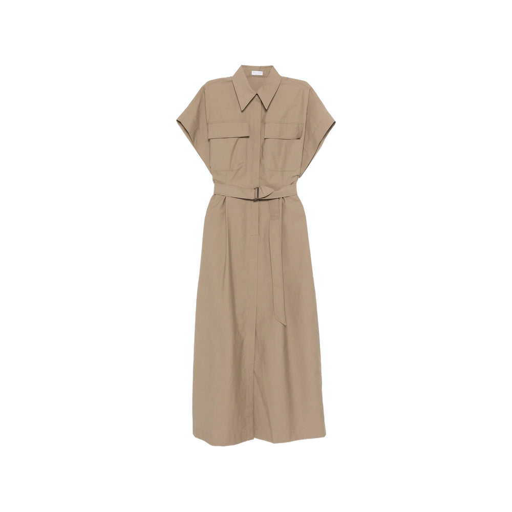 Brunello Cucinelli Neutrals Dresses - Day Dresses Women BRUNELLO CUCINELLI