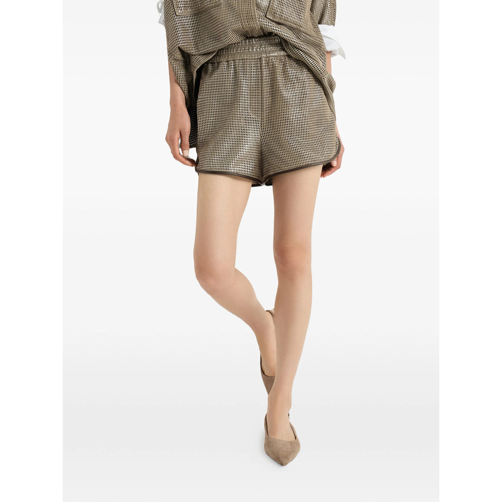 Brunello Cucinelli Neutrals Shorts - Short Shorts Women BRUNELLO CUCINELLI