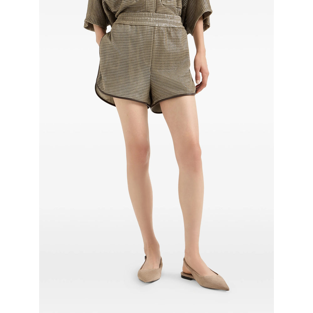 Brunello Cucinelli Neutrals Shorts - Short Shorts Women BRUNELLO CUCINELLI