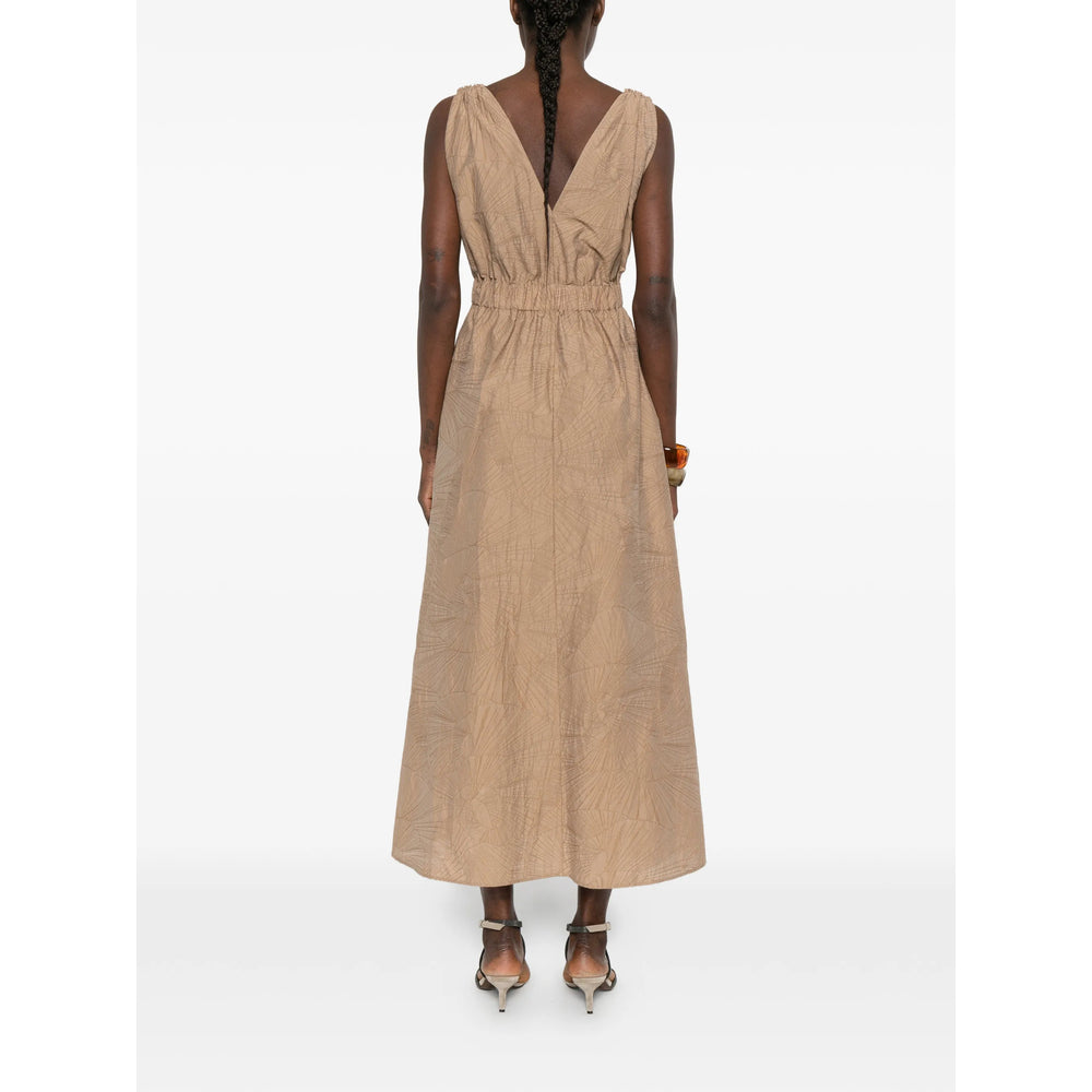Brunello Cucinelli Brown Dresses - Day Dresses Women BRUNELLO CUCINELLI