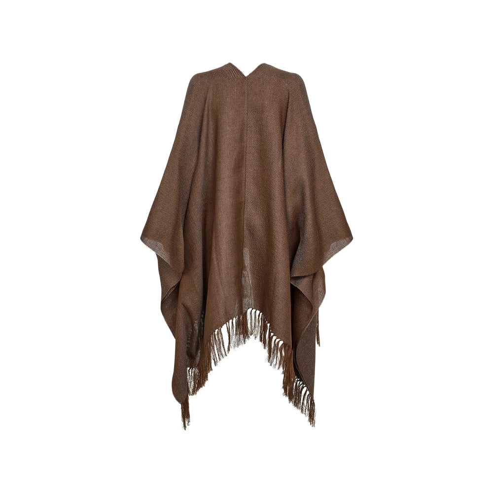 Brunello Cucinelli Brown Jackets - Capes & Ponchos Women BRUNELLO CUCINELLI