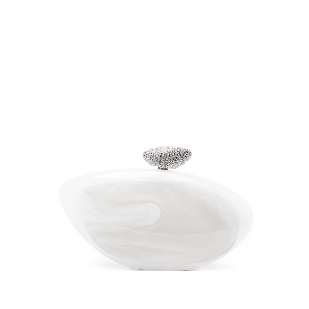 Benedetta Bruzziches White Clutch Bags Women BENEDETTA BRUZZICHES