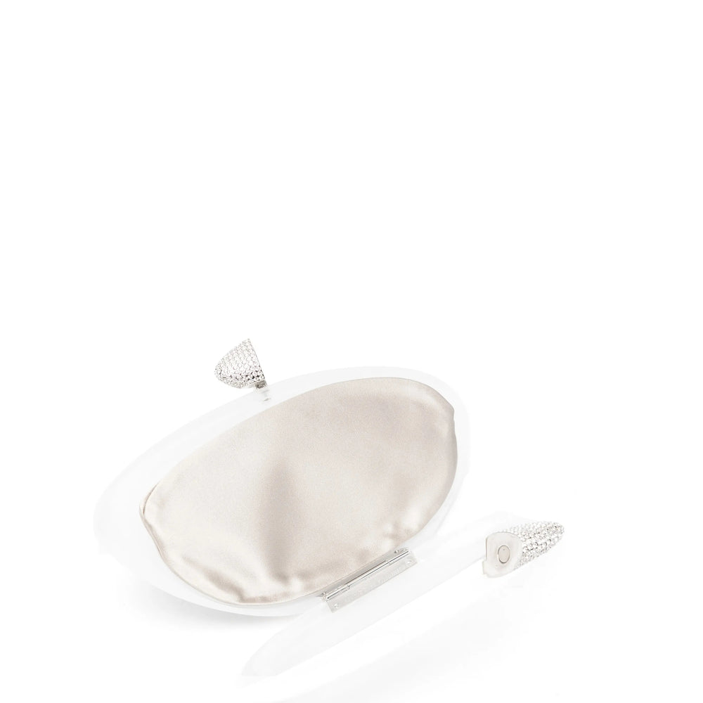 Benedetta Bruzziches White Clutch Bags Women BENEDETTA BRUZZICHES
