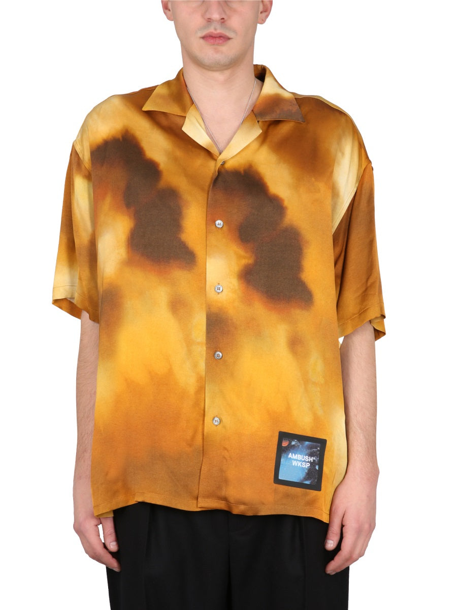 Ambush Men Shirt With Logo Patch AMBUSH