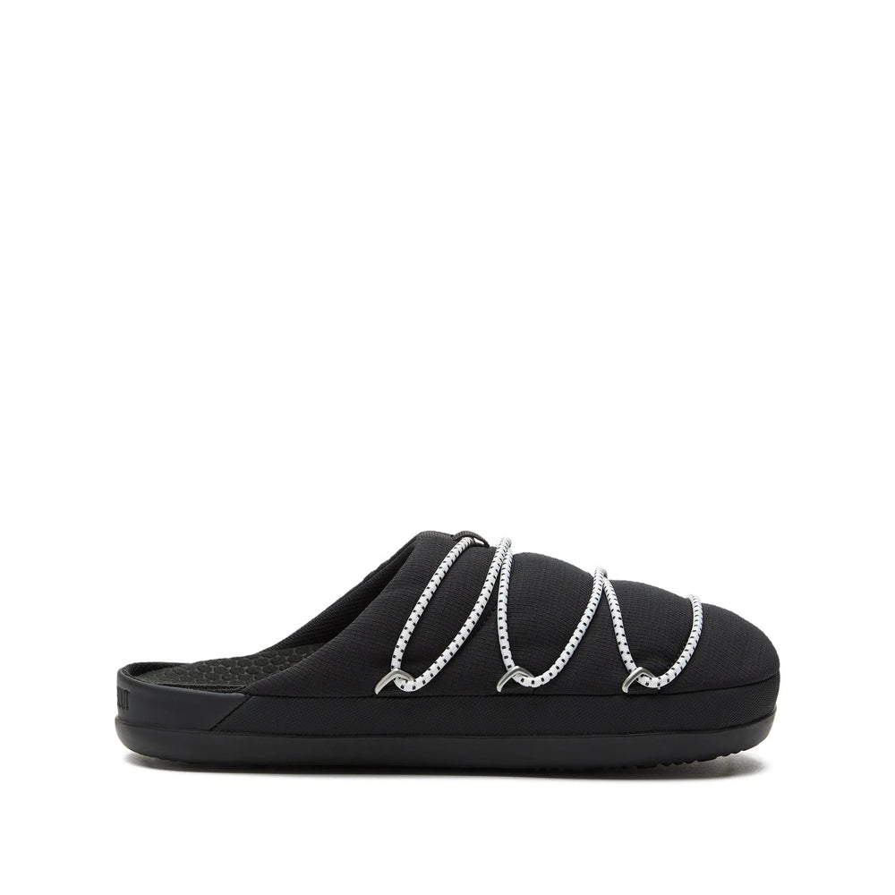 Moon Boot Black Slippers Men MOON BOOT