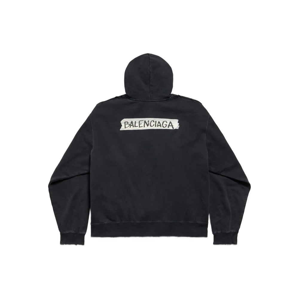 Balenciaga Black Sweaters & Knitwear - Hoodies Men BALENCIAGA