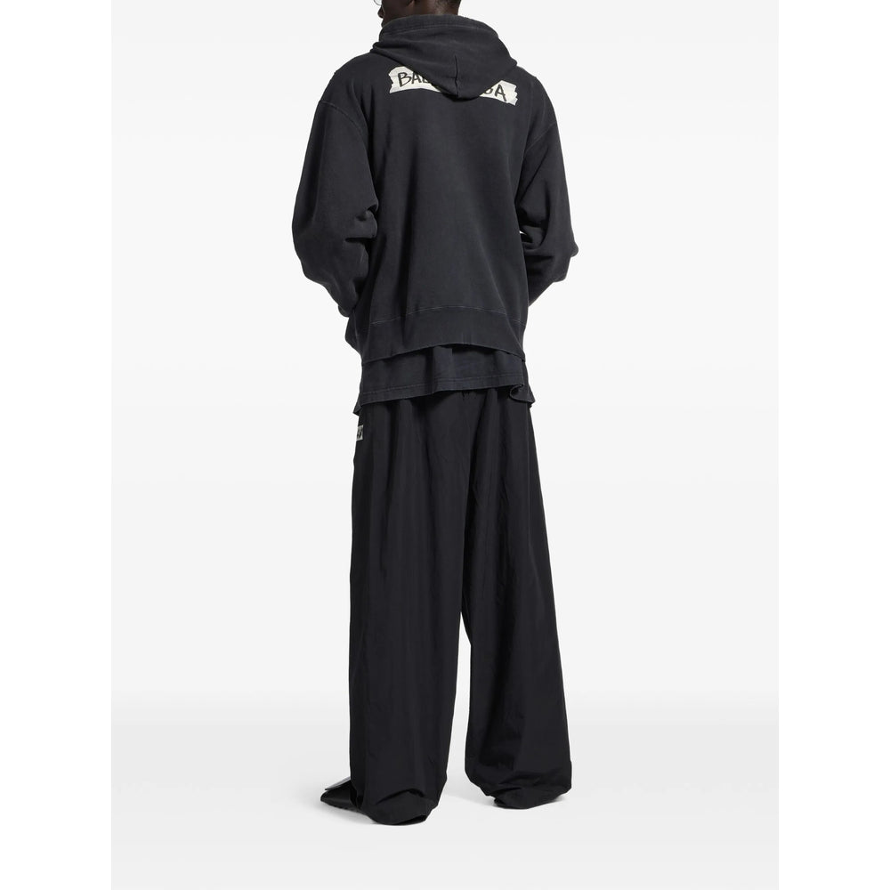 Balenciaga Black Sweaters & Knitwear - Hoodies Men BALENCIAGA
