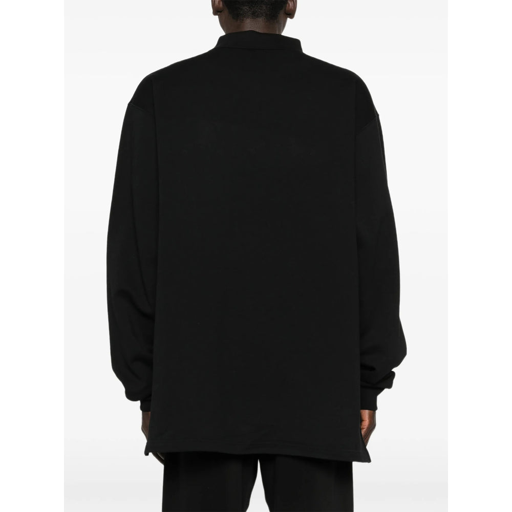 Balenciaga Black Polo Shirts Men BALENCIAGA