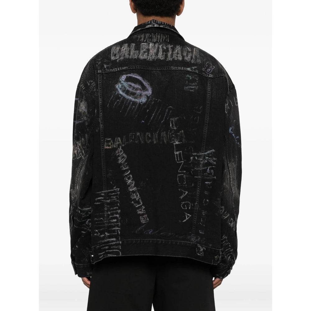 Balenciaga Black Jackets - Shirt Jackets Men BALENCIAGA