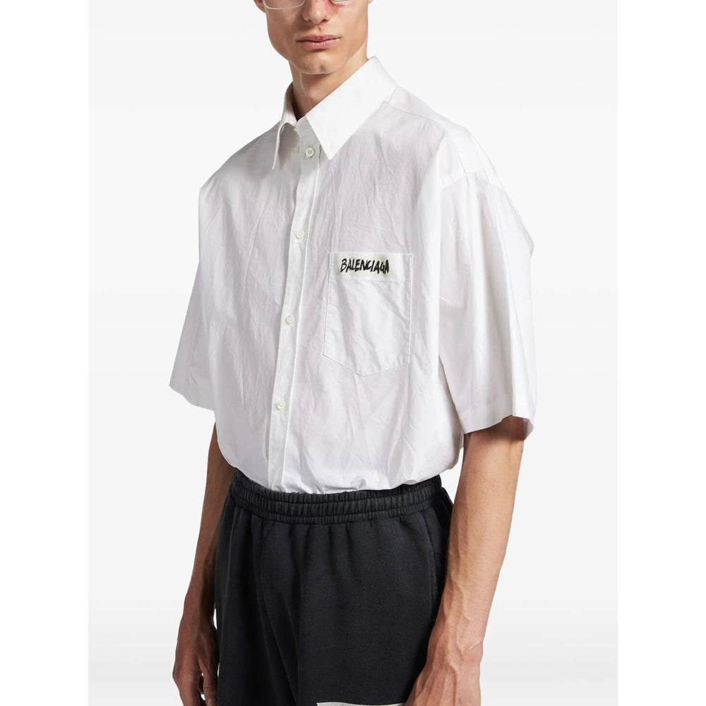 Balenciaga White Shirts Men BALENCIAGA