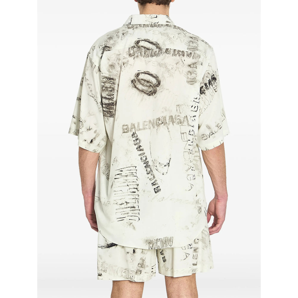 Balenciaga Neutrals Shirts Men