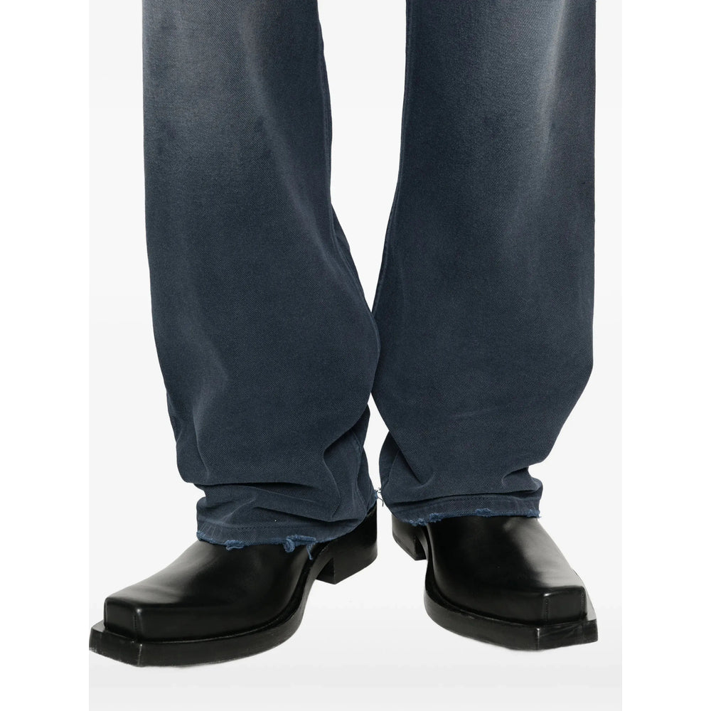 Balenciaga Blue Denim - Regular & Straight-Leg Jeans Men BALENCIAGA