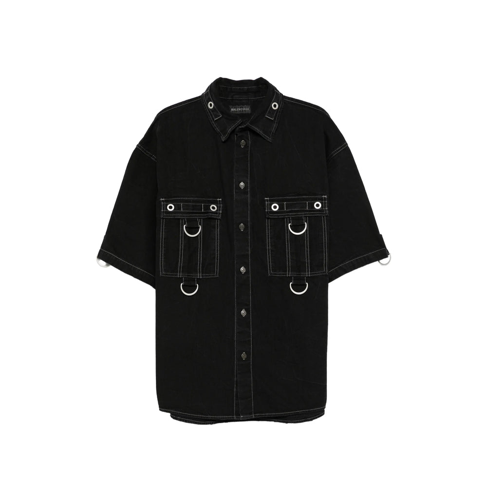 Balenciaga Black Shirts Men BALENCIAGA