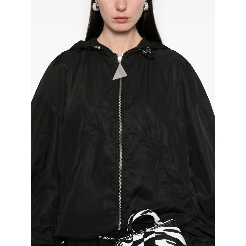The Attico Black Jackets - Bomber Jackets Women THE ATTICO