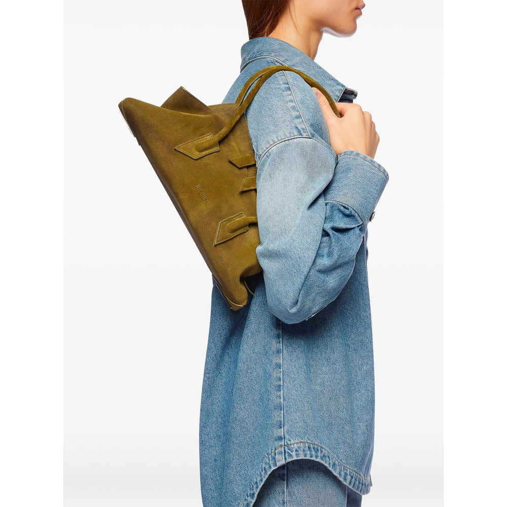 The Attico Green Shoulder Bags Women THE ATTICO