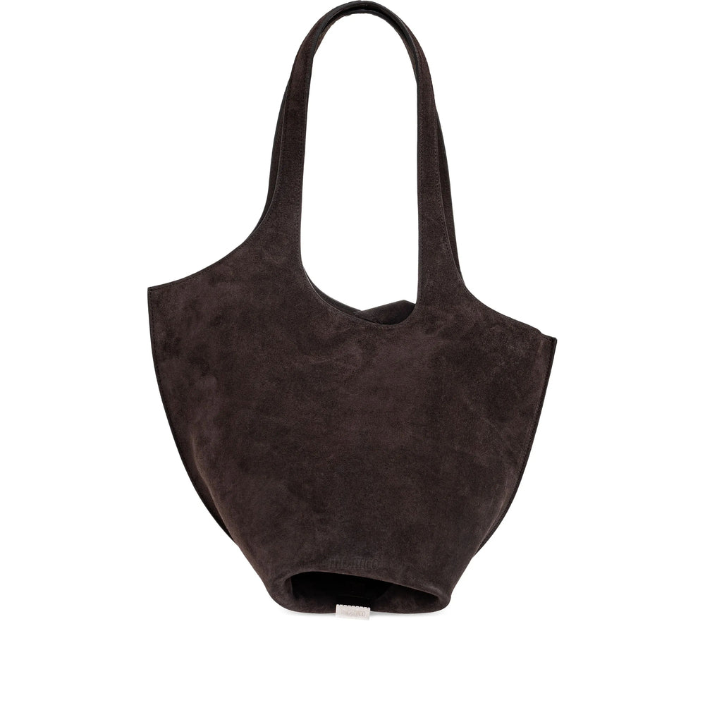 The Attico Brown Shoulder Bags Women THE ATTICO