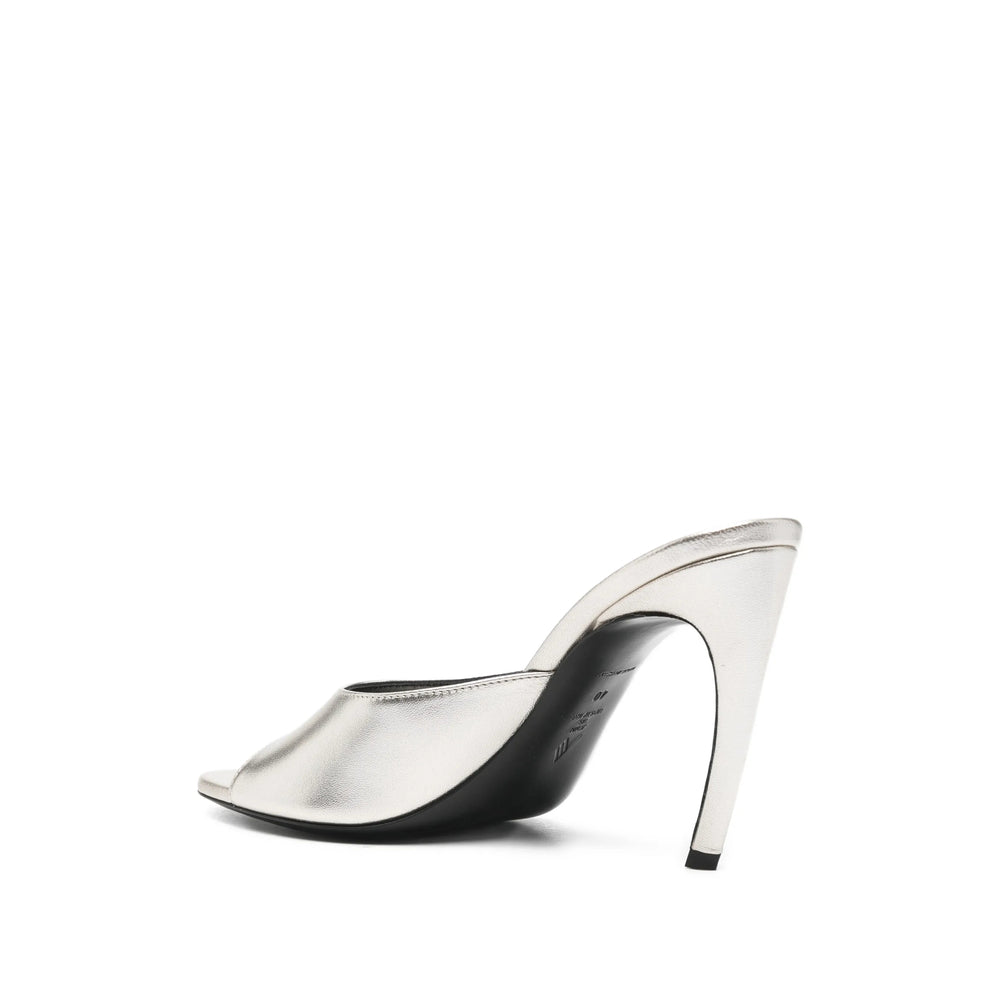 The Attico Silver Shoes Women THE ATTICO