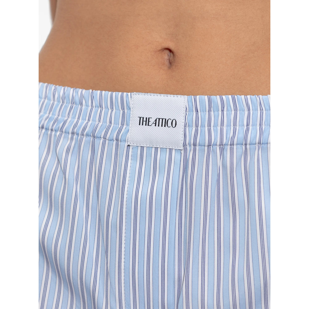 The Attico Blue Shorts - Mini Shorts Women THE ATTICO