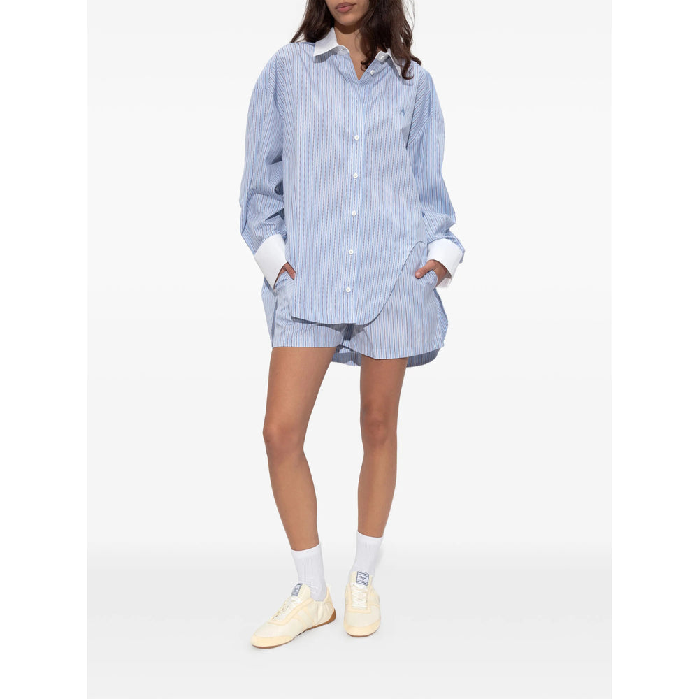 The Attico Blue Shorts - Mini Shorts Women THE ATTICO