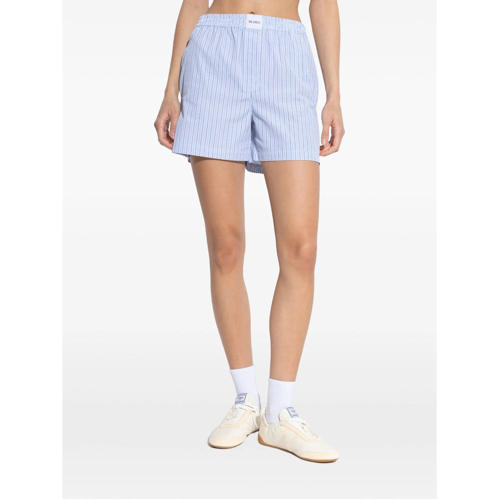 The Attico Blue Shorts - Mini Shorts Women THE ATTICO