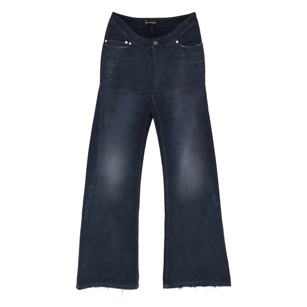 Balenciaga Blue Denim - Flared Jeans Women BALENCIAGA
