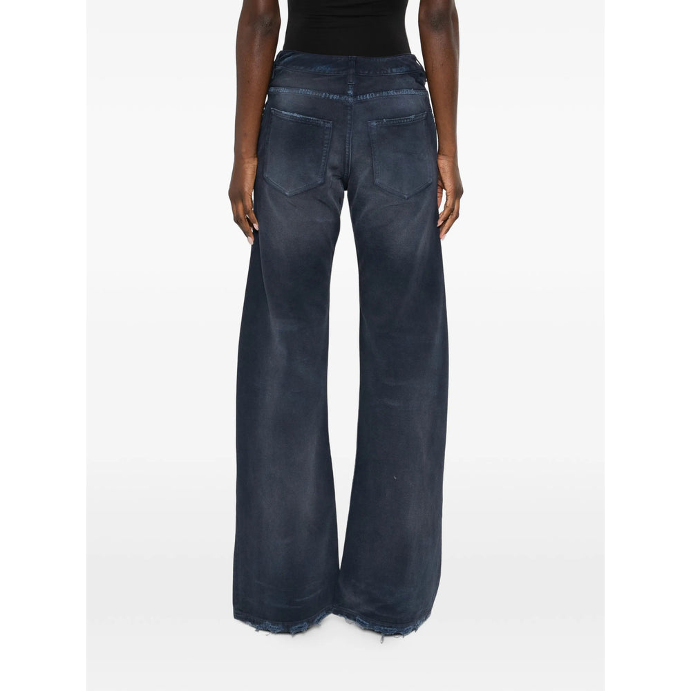 Balenciaga Blue Denim - Flared Jeans Women BALENCIAGA