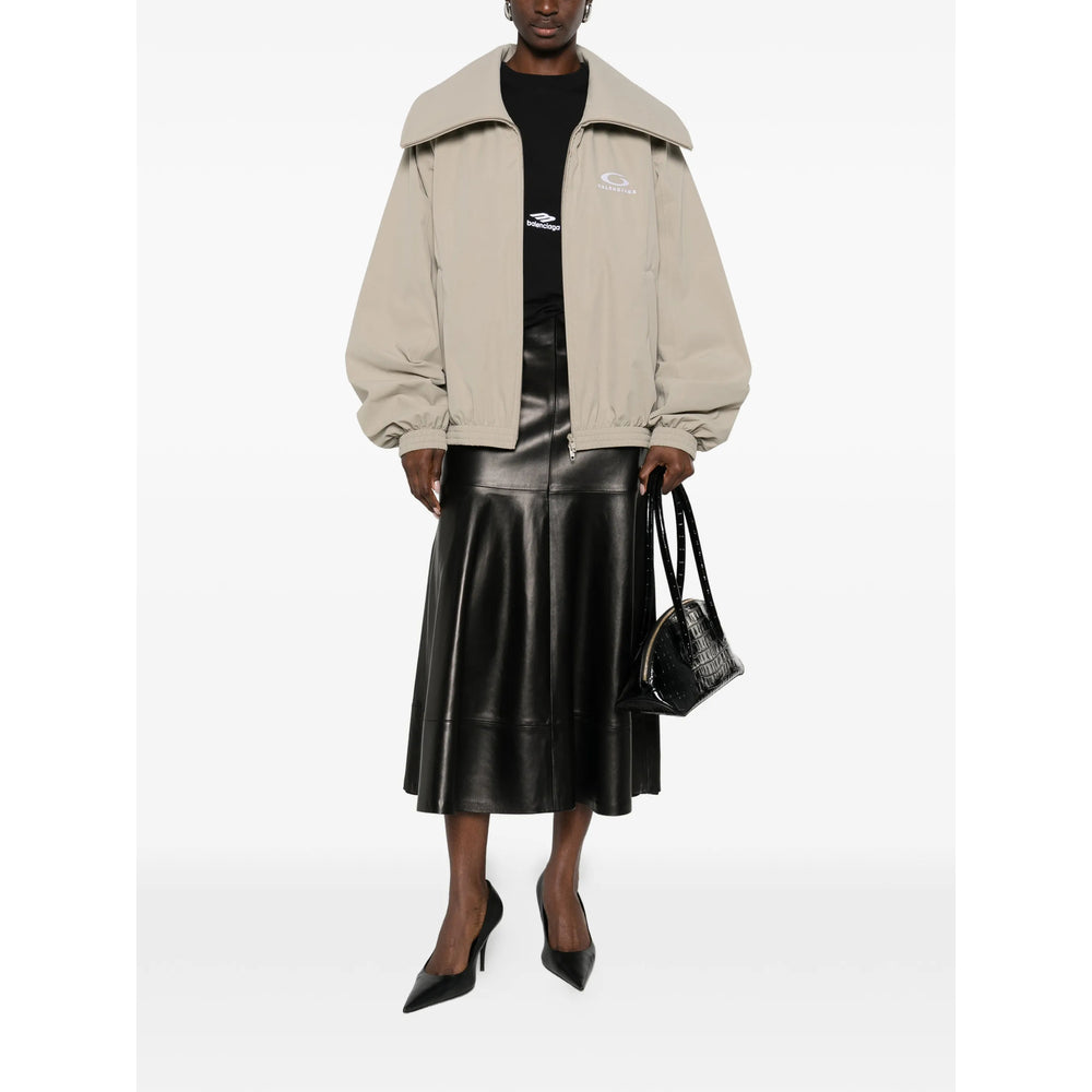 Balenciaga Neutrals Jackets - Bomber Jackets Women BALENCIAGA